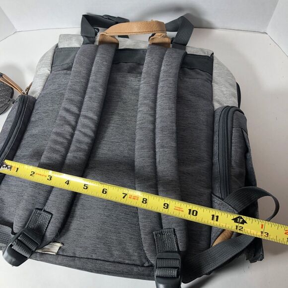 Eddie Bauer Back Pack First Adventure Diaper Travel Hiking Day Diaper Bag READ - Picture 11 of 16